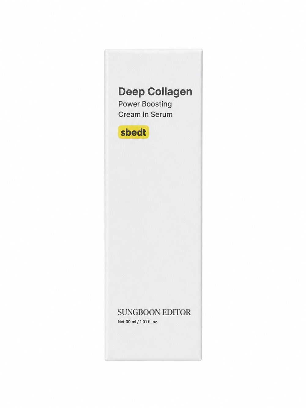 Deep Collagen Power Boosting Cream-In-Serum by SUNGBOON EDITOR - White